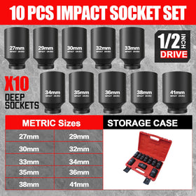 TONYNOL 30mm deep impact socket with durable CR-MO construction.