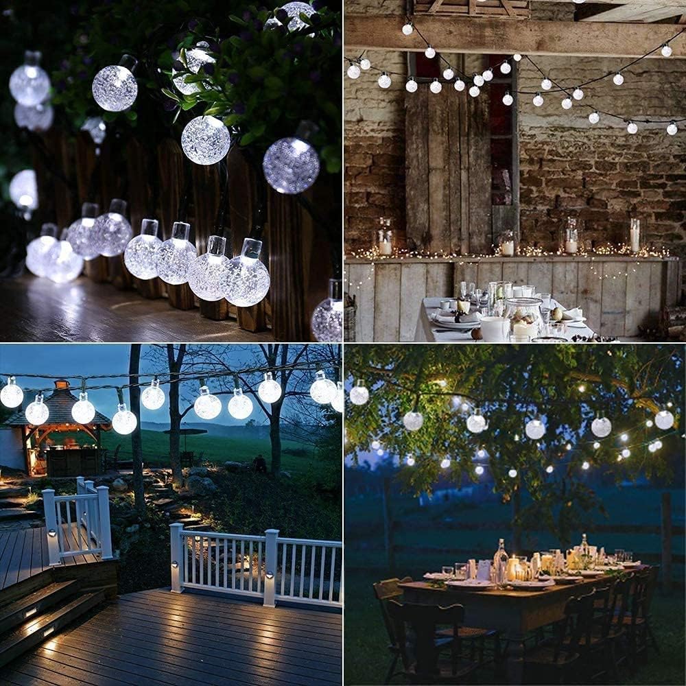 Toodour solar string lights offering eight modes for versatile evenings