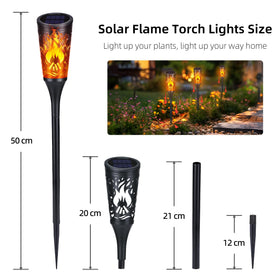 Toodour patio lights add ambient glow for outdoor dining and entertaining.