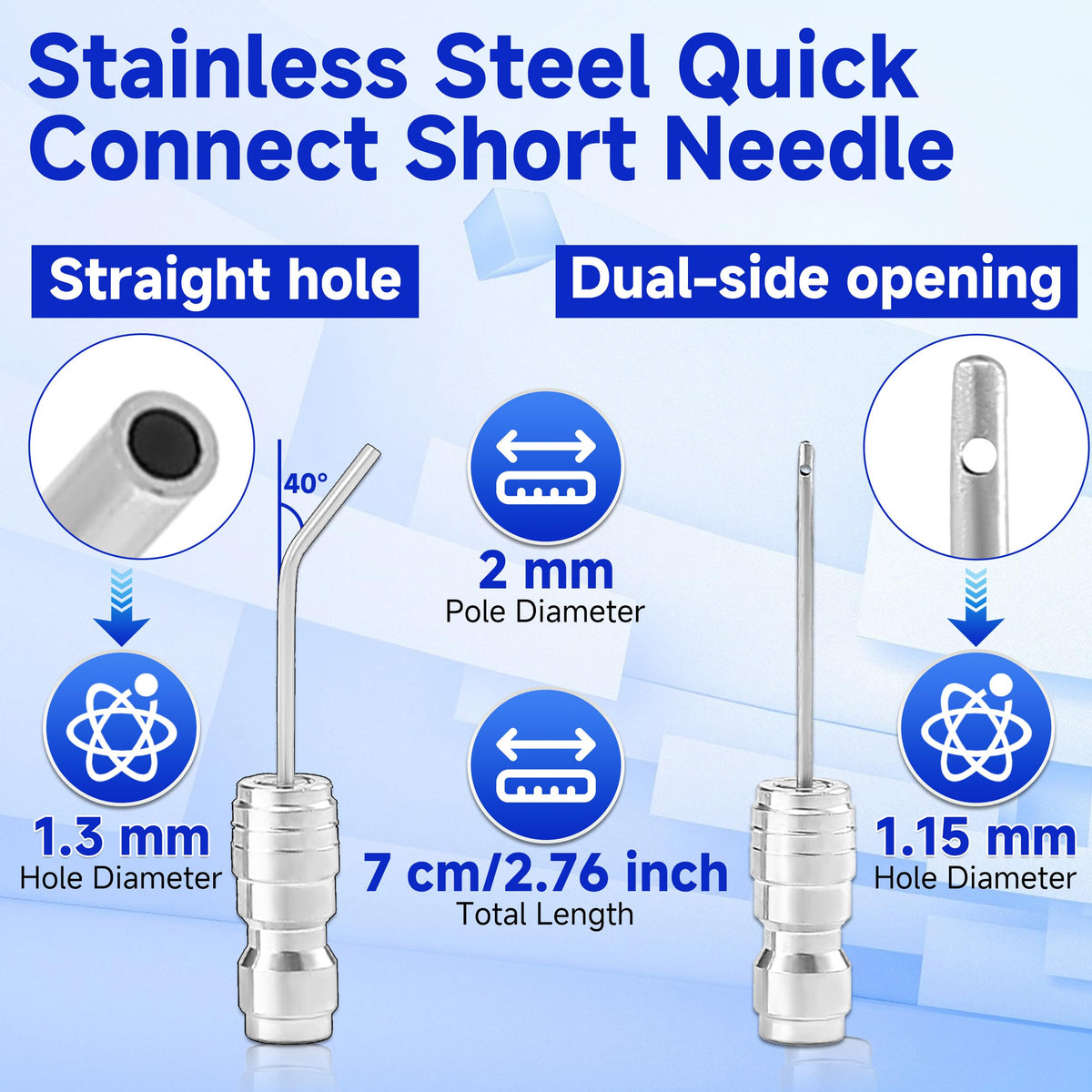 Tool Daily dual-side-outlets-spray for cleaning tight or awkward areas.