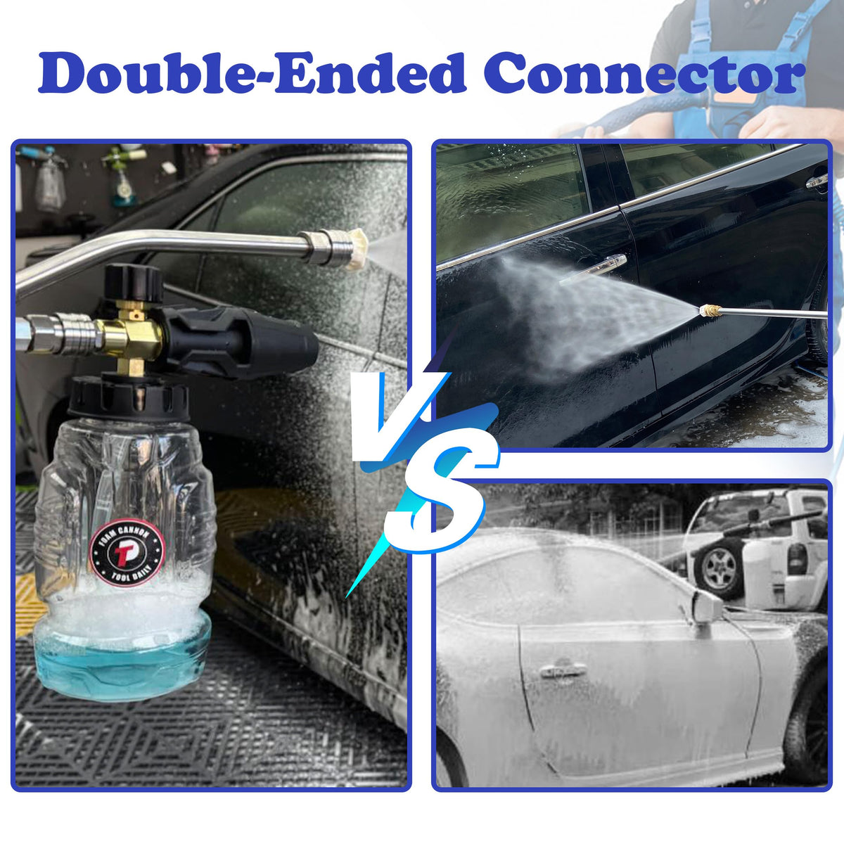Tool Daily nozzle tips set with 0° to 65° angles for versatile cleaning.