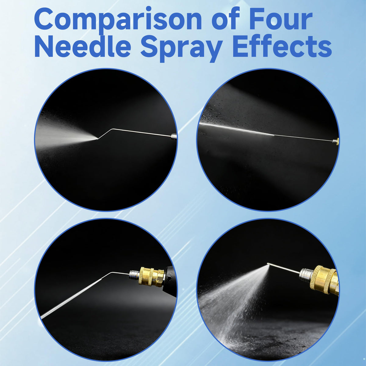 Tool Daily nozzle kit durable stainless steel construction for repeated use