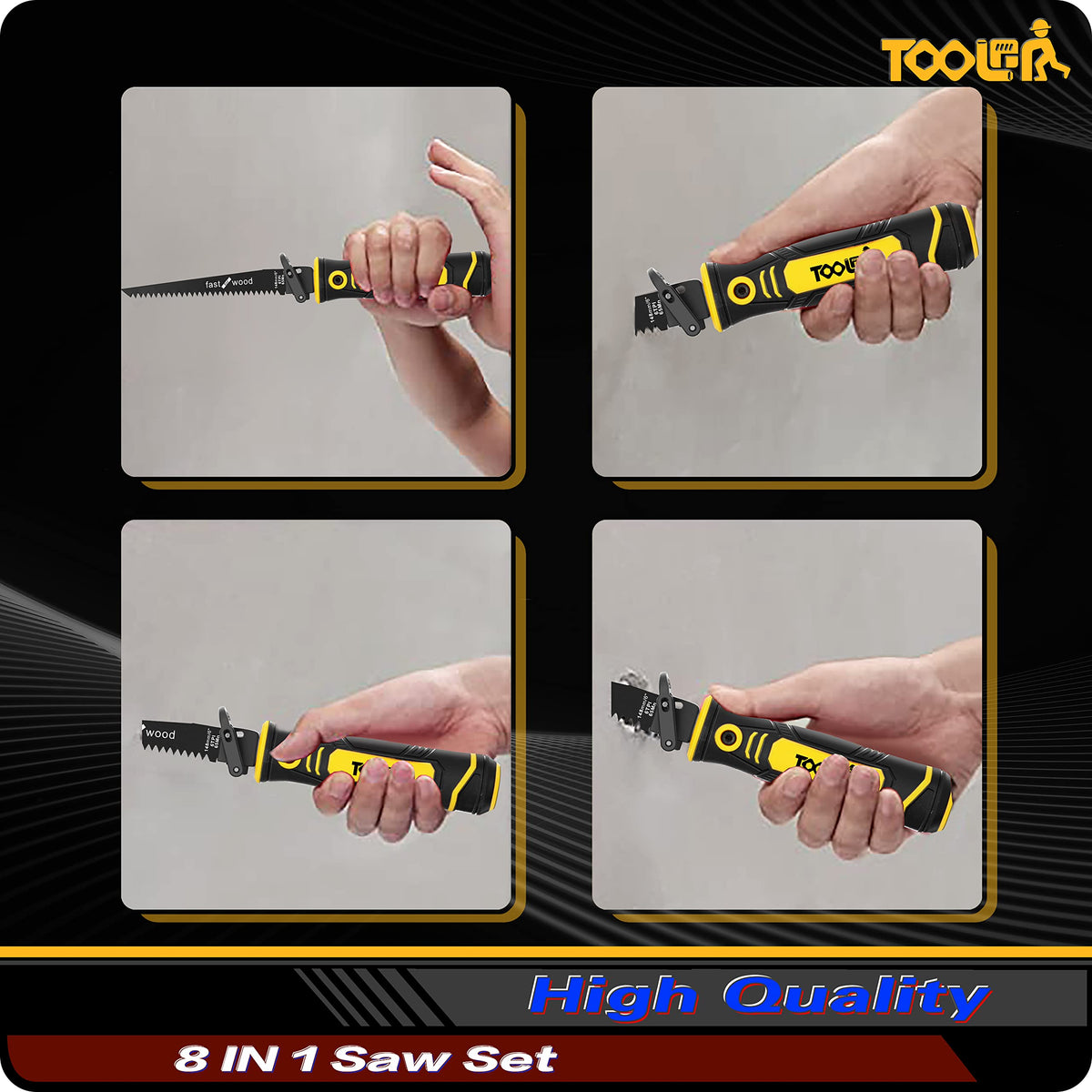 Toolan replacement blades enable quick material changes and extended tool life.