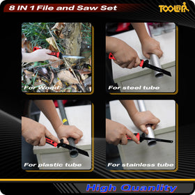 Replacement blades compatible with quick-change clamping system
