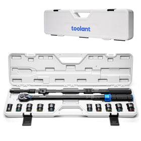 Toolant 13-piece torque wrench set with 1/2 inch drive for precise torque control