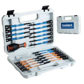Toolant 21pcs setup in assembly, ideal for tight spaces and precise torque control.