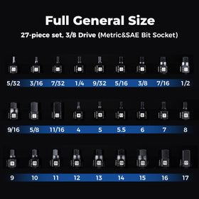 Toolant sockets feature pin-hole retention for secure high-torque use.