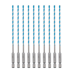 Toolant 5/32-inch masonry drill bits with tungsten carbide tips for fast concrete drilling