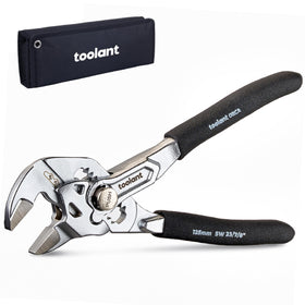 Toolant 5-inch chrome-plated pliers wrench with corrosion resistance for wet environments