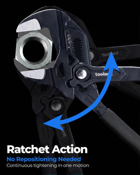 Toolant 10-to-1 lever reduces effort during tightening and loosening