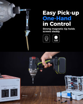 Toolant heavy-duty storage case keeps bits organized and portable.