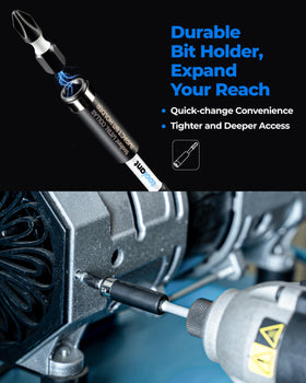Toolant bits are not magnetic alone; pair with holder for easy pickup.