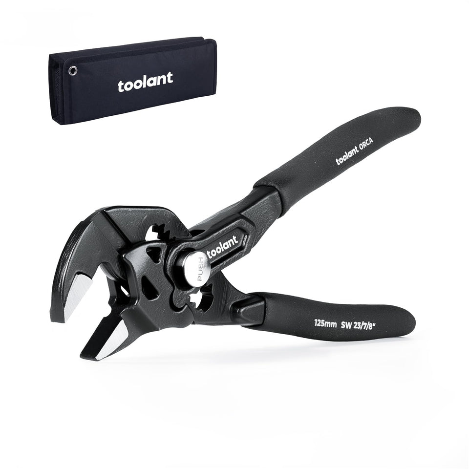 toolant 5-inch pocket plier wrench in compact form ideal for on-the-go repairs