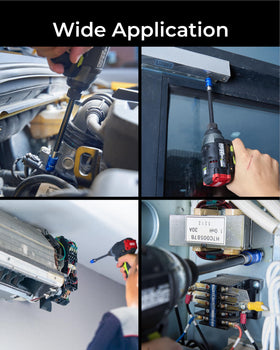 Toolant strong magnet hold ensures secure pickup and stable drilling performance.