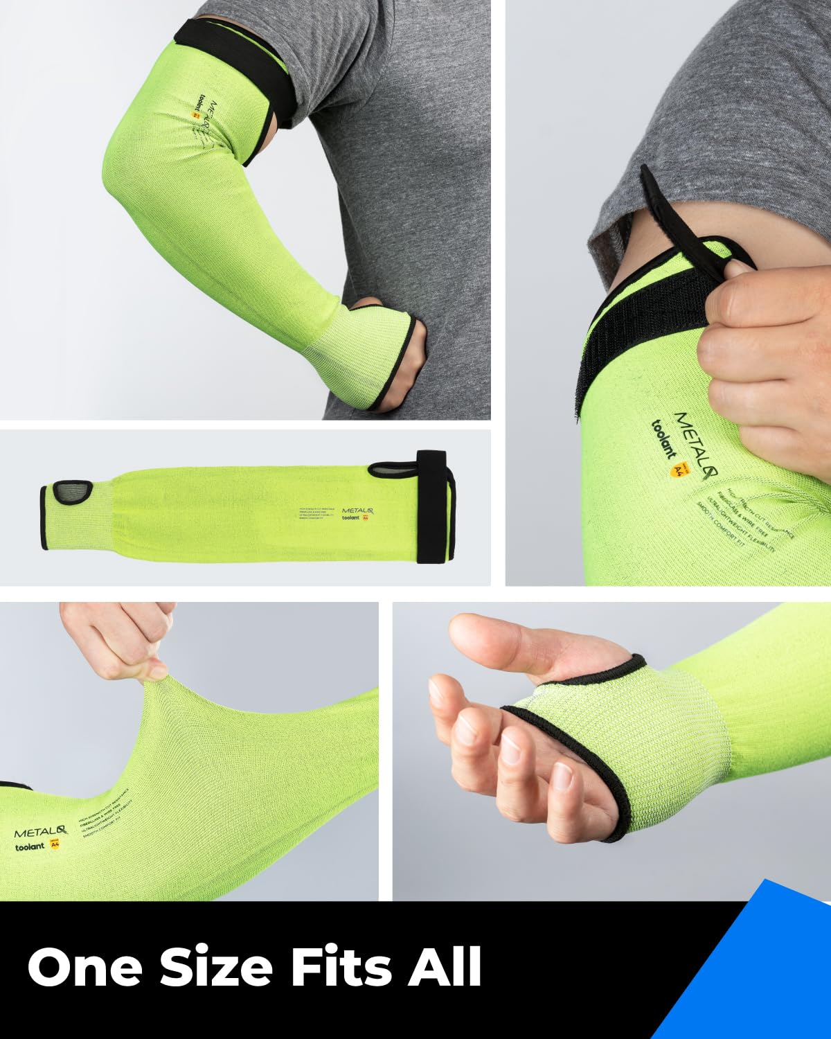 Thumb hole detail showing easy wear and snug fit