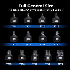 Toolant torx socket TT55 TT60 supports professional automotive tasks.