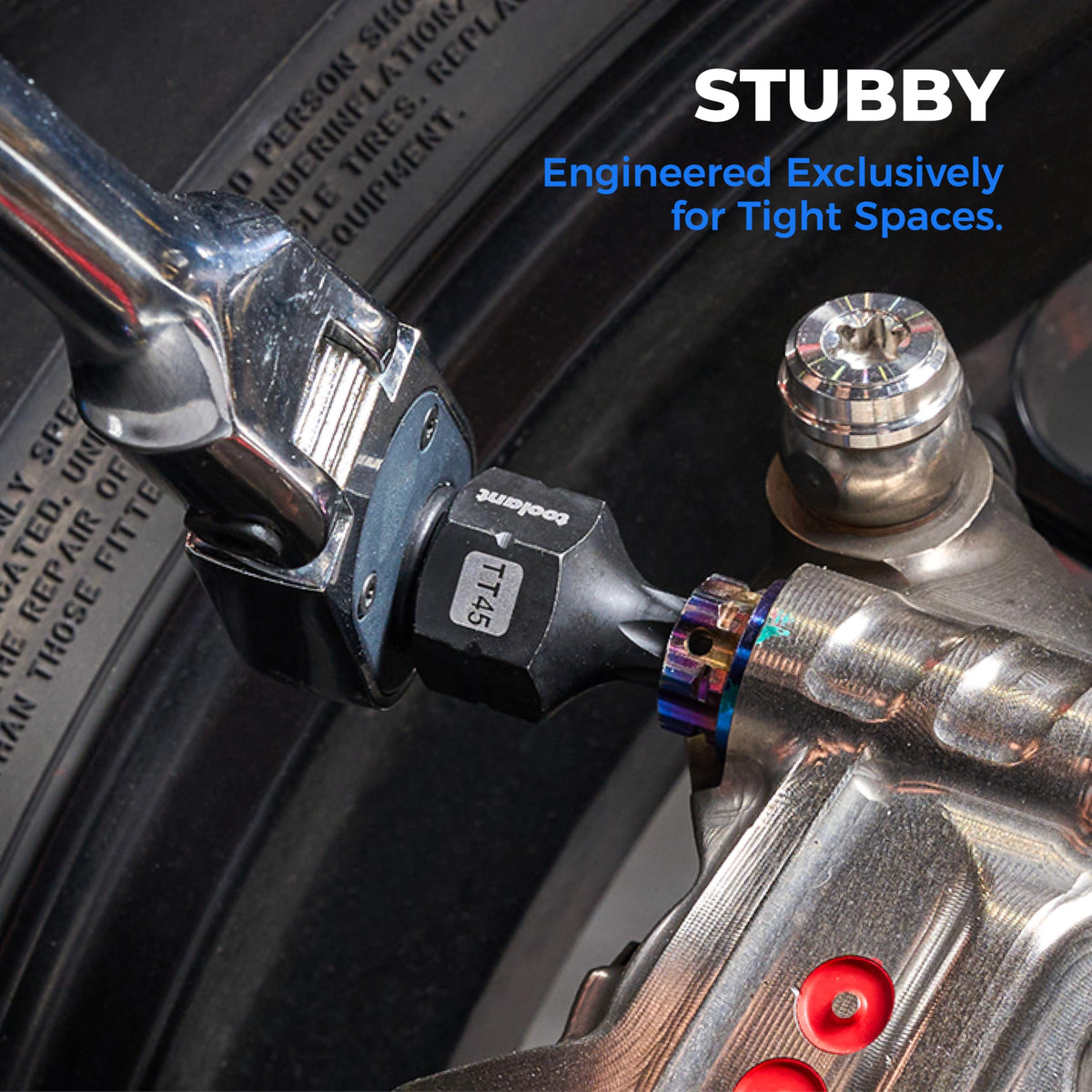 Toolant torx socket TT70 with anti-roll design for secure removal.