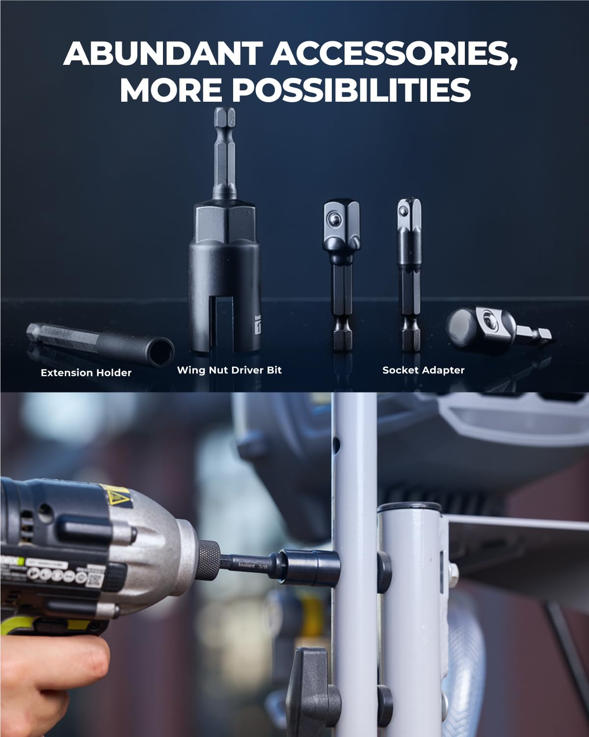 Toolant wing nut driver 17mm designed for precise, secure assembly tasks.