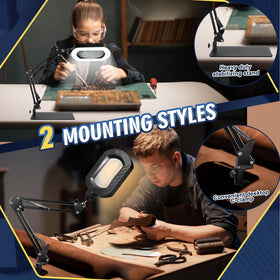 Toolastra detailed work clarity supports jewelry, electronics, and crafts.