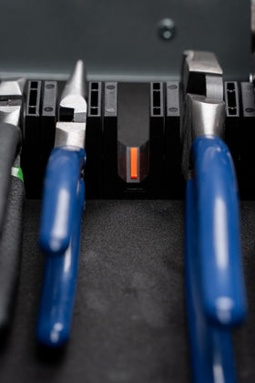 Expandable Pro Series system shown with additional units for growing tool kits