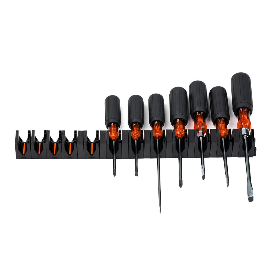 ToolBox Widget Pro 4.0 front view highlights compact magnetic screwdriver organizer