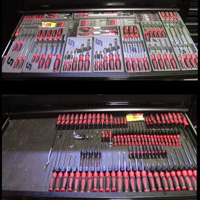 ToolBox Widget Pro 4.0 includes spacers for customizable spacing