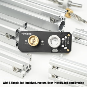 Toolcool aluminum alloy body highlights durability for regular workshop use