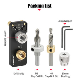 Toolcool precision hole marking demonstrates controlled drilling on aluminum profiles