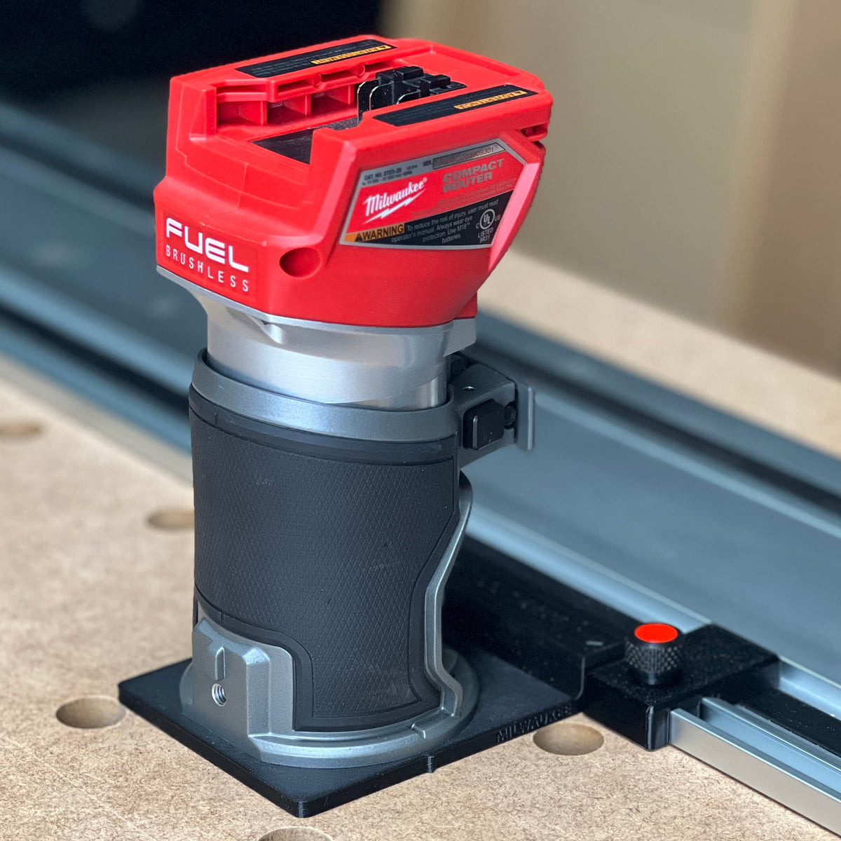 ToolCurve adapter features rugged construction for reliable routing accuracy.