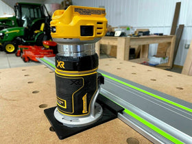 ToolCurve patent-pending drop-in adapter simplifies setup with minimal tools.