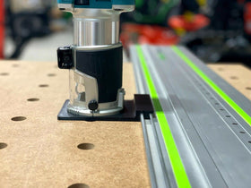 ToolCurve USA-made router accessory for reliable guided cuts