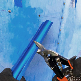 TOOLEAGUE tin snips suitable for cutting sheet metal and aluminum applications.