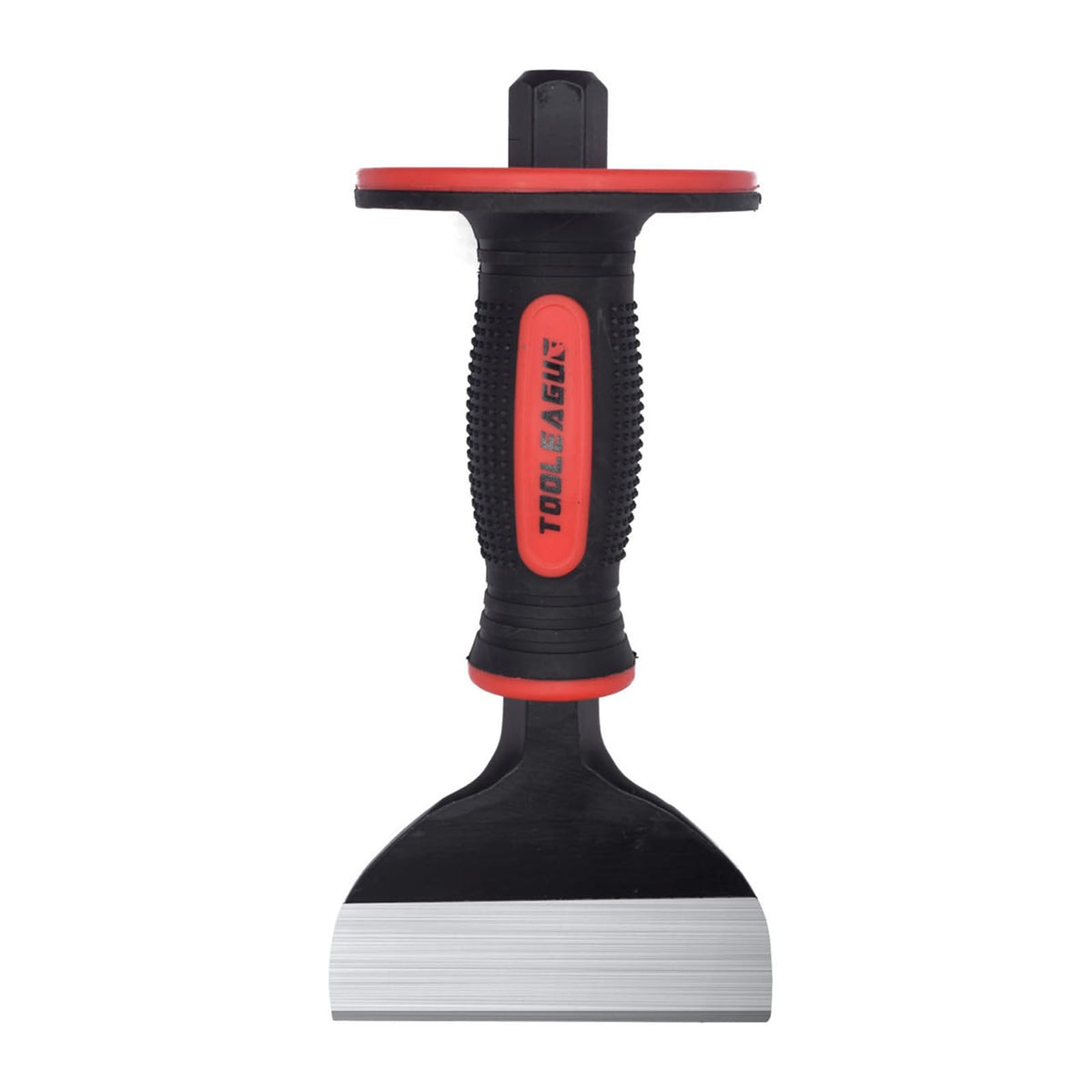 Tooleague heavy duty masonry chisel with hand guard for safer, precise brick removal