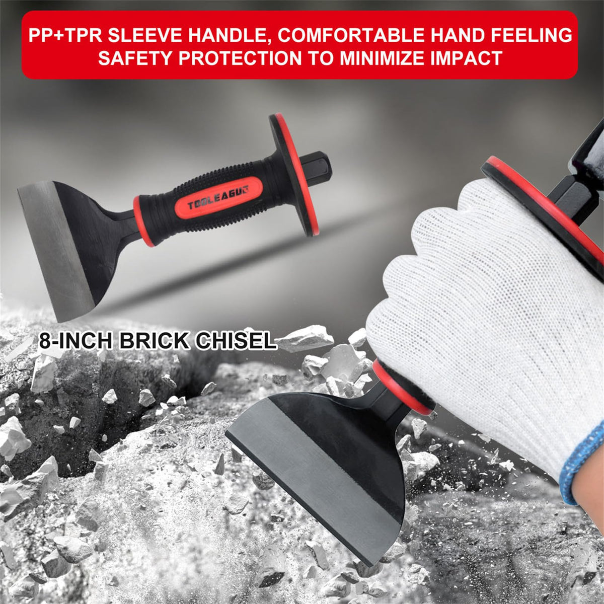 Heat-treated CR-V steel blade improves durability in demolition tasks
