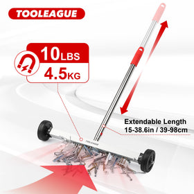 TOOLEAGUE pickup pen extended to grab metal pieces in tight spaces