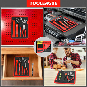 TOOLEAGUE wide applications hold screws, bolts, nuts, and small parts.