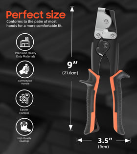Toolhoper All-steel construction with nickel-chrome plating for durability