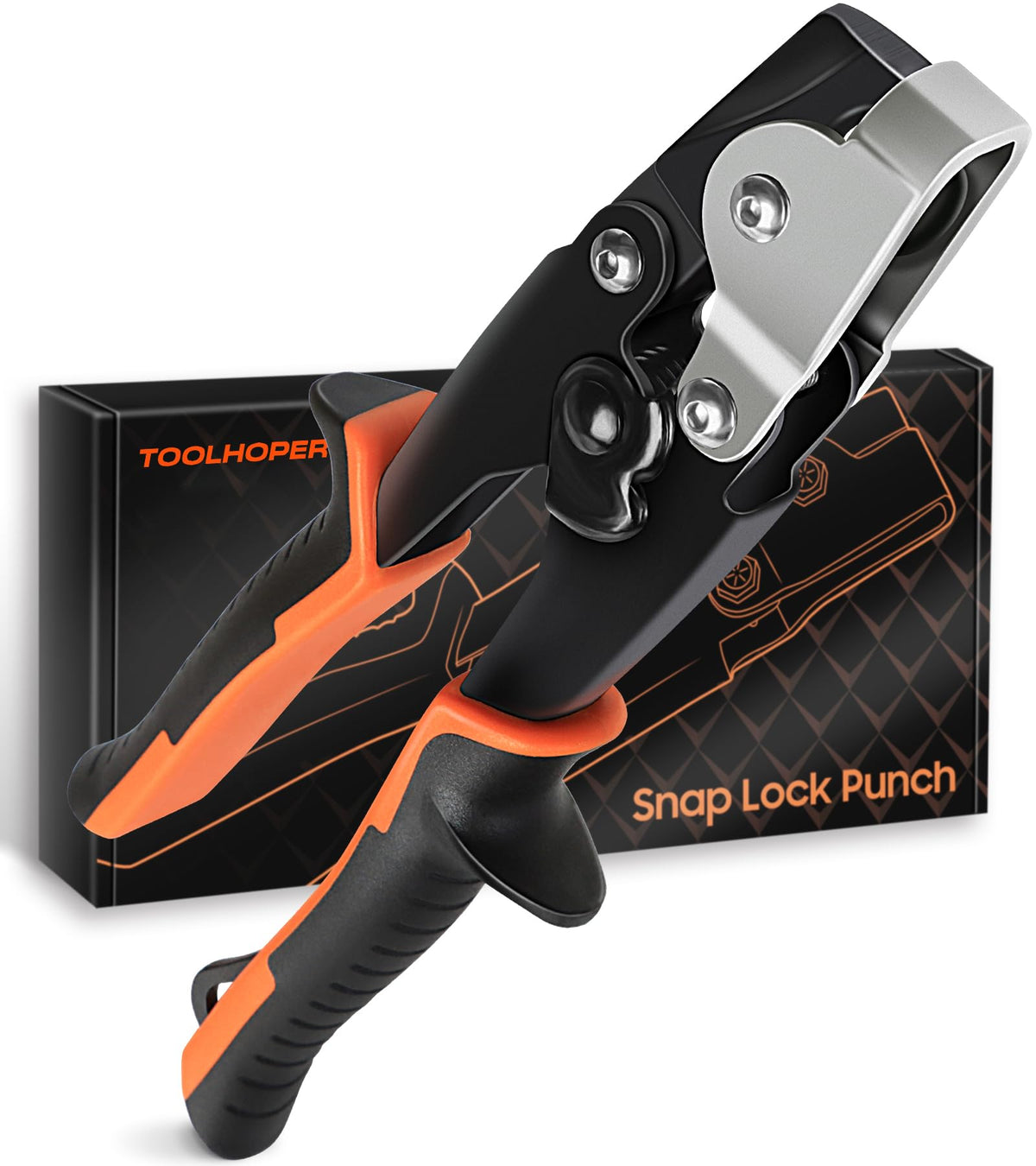 Toolhoper Snap Lock Punch main image showing a durable metal joining tool