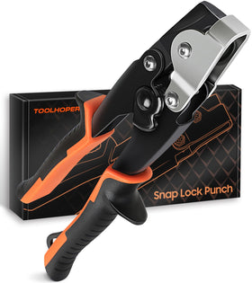 Toolhoper Snap Lock Punch main image showing a durable metal joining tool