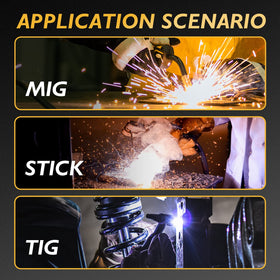TOOLIOM external grind knob allows fast switch between weld and grind tasks