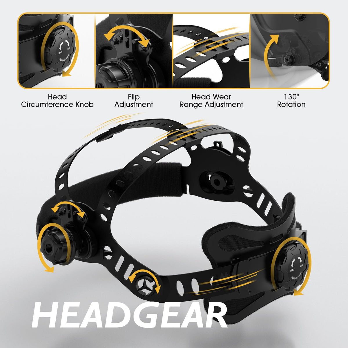 TOOLIOM lightweight 18.3 oz helmet reduces neck strain during long sessions