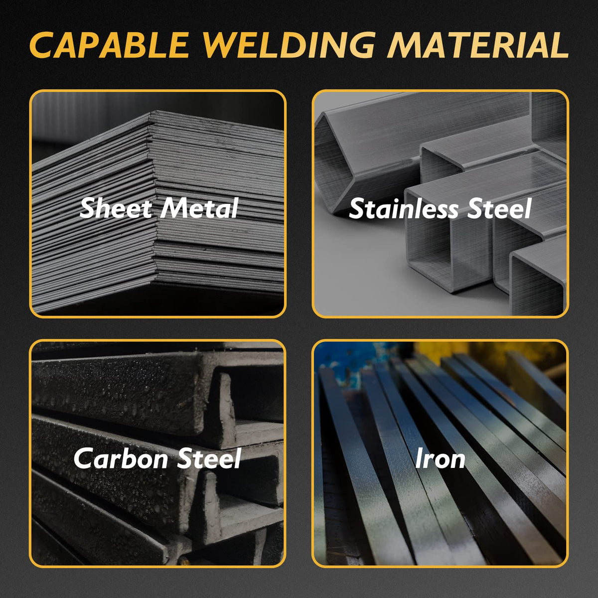 TOOLIOM 135A welder portable design shown in a compact workspace.