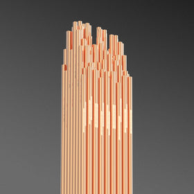TOOLIOM 3-32in-16in TIG-rod shows precise dimensions for high-current welding tasks.