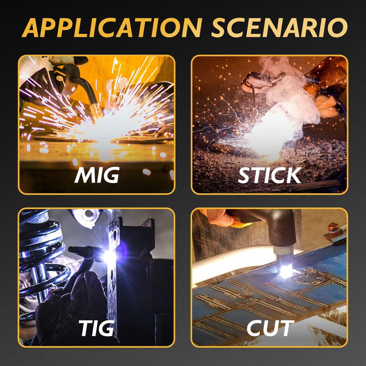 TOOLIOM cut mode shades 5-9 supports efficient metal cutting.