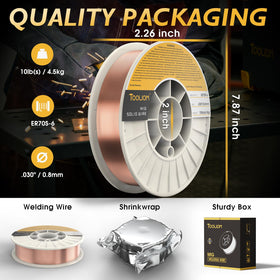 TOOLIOM ER70S-6 MIG wire compatible with CO2 or mixed shielding gas