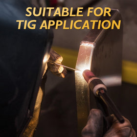 TOOLIOM mild-steel TIG welding rod ready for automotive, marine, and industrial applications.