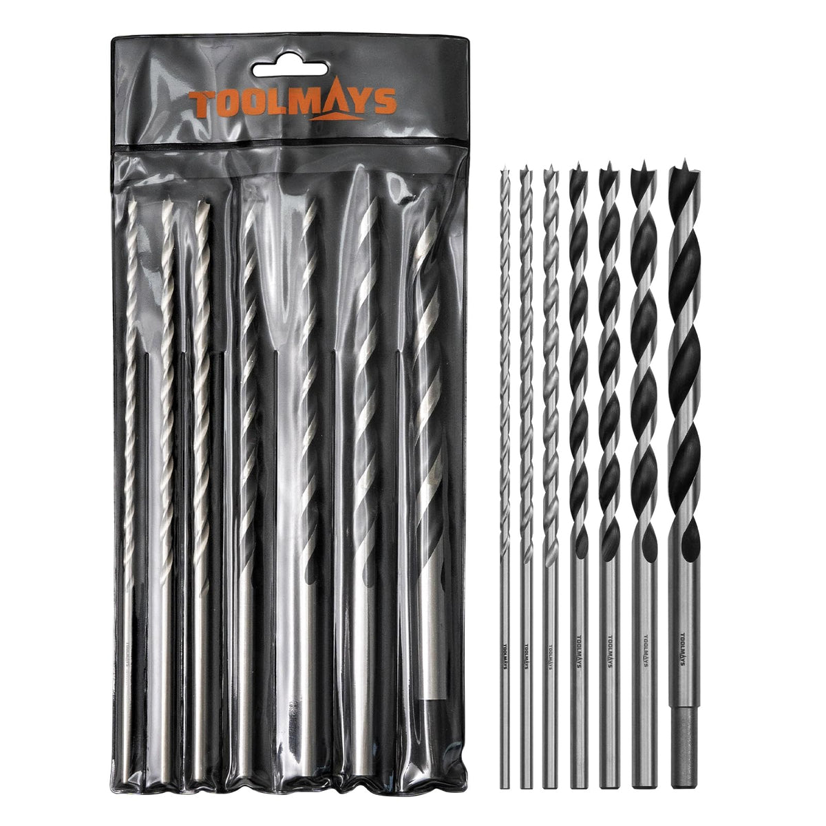 Toolmays deep-hole capability supports precise, consistent results across woods.