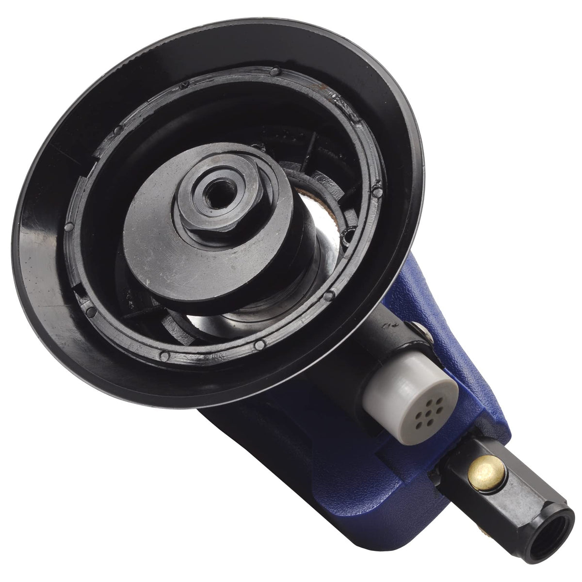 TOOLPEAK 5-Inch sander ergonomic housing protects hands during long workshops.