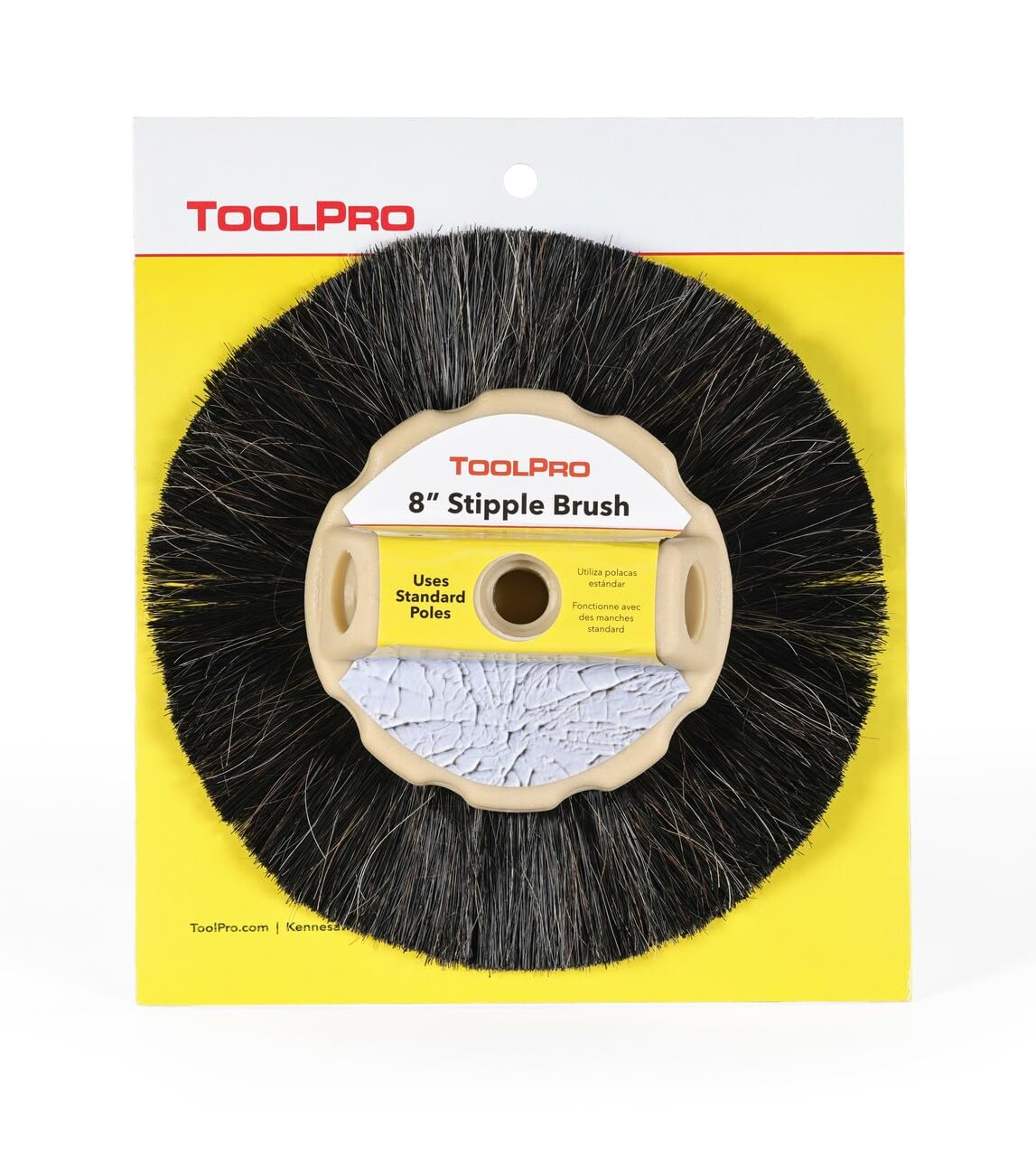 ToolPro 8-Inch Stipple Brush for starburst drywall texture.