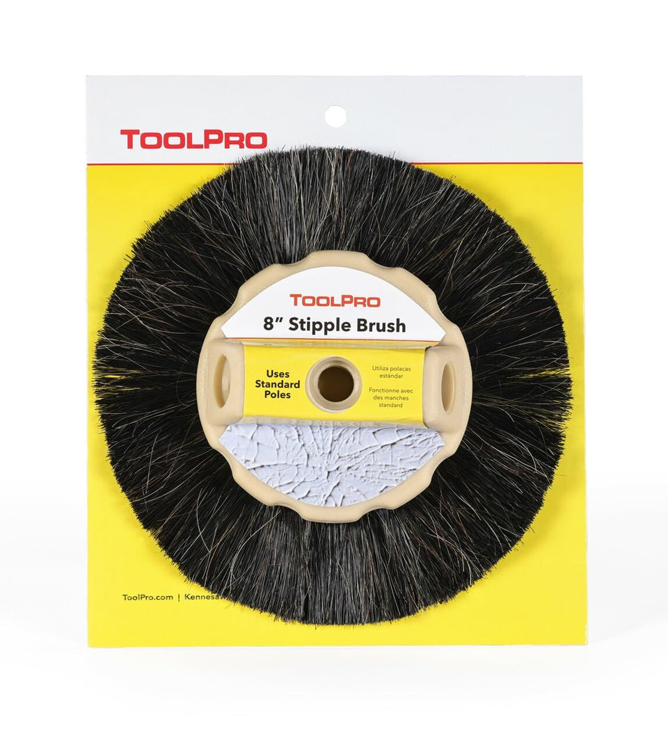 ToolPro 8-Inch Stipple Brush for starburst drywall texture.